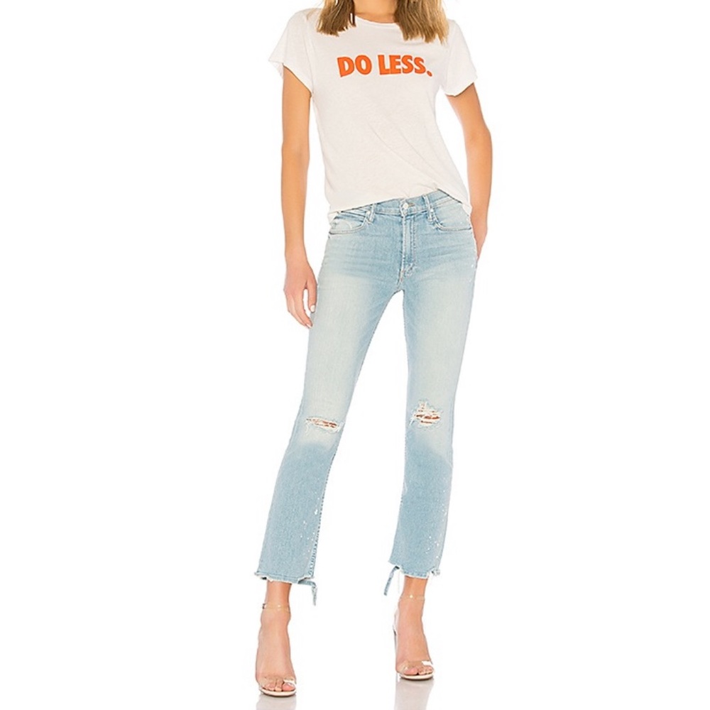 MOTHER The Dutchie Ankle Jean in Nice Shot